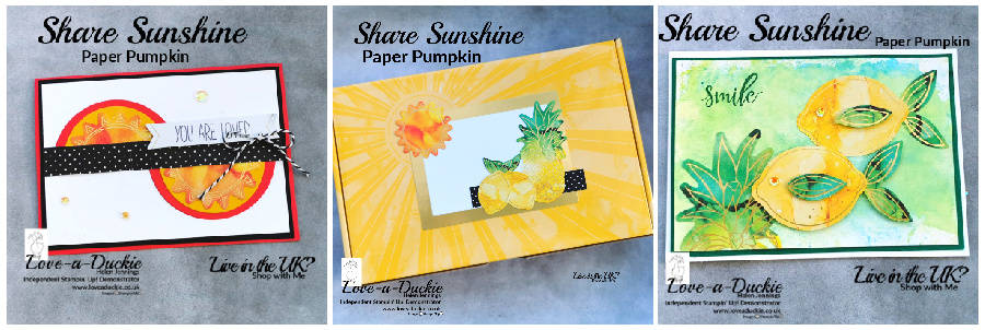 Share Sunshine with Paper Pumpkin