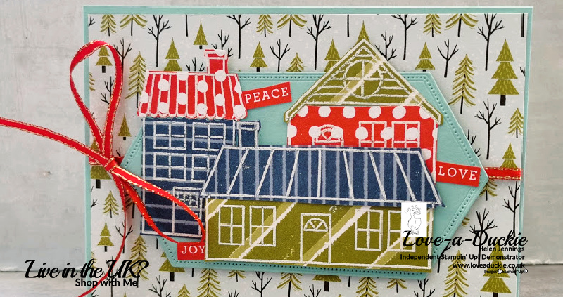 Fun Christmas Paper Piecing Card