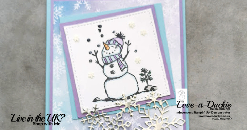 Winter Snowman Card