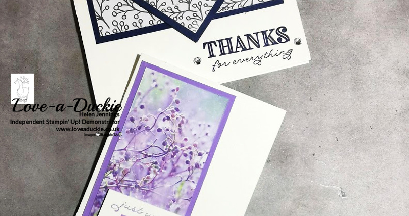 Quick and Easy Thank You Card