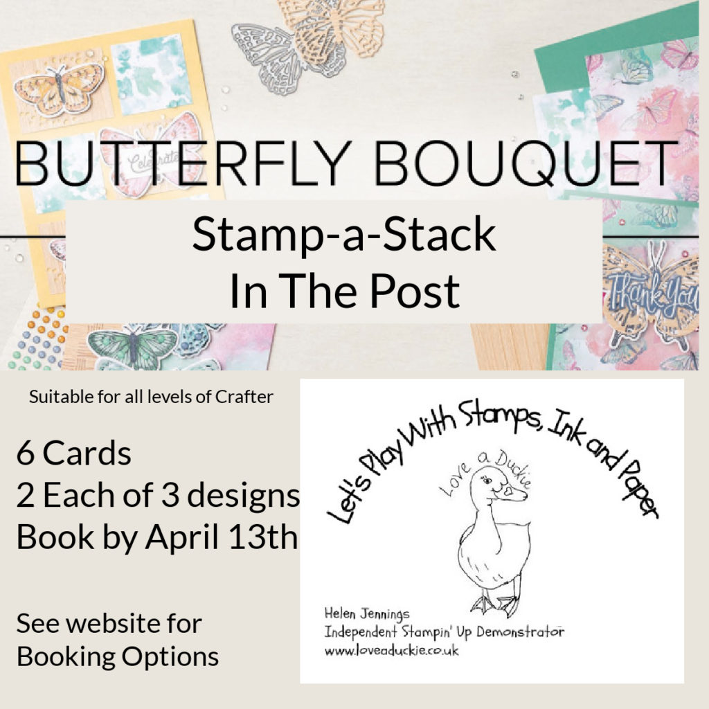 Butterfly Bouquet Stamp-a-Stack