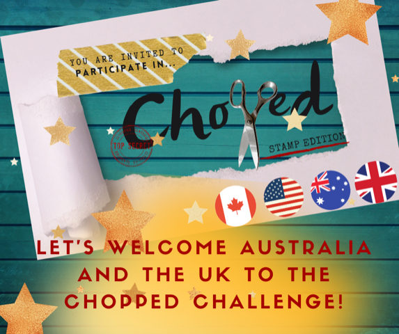The Chopped Challenge, an international kit based challenge using Stampin' Up product.