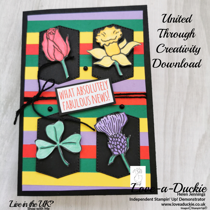 These flower images are from the new Free Digital Card Making Download from Stampin' Up