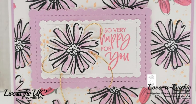 A Bold Floral Card