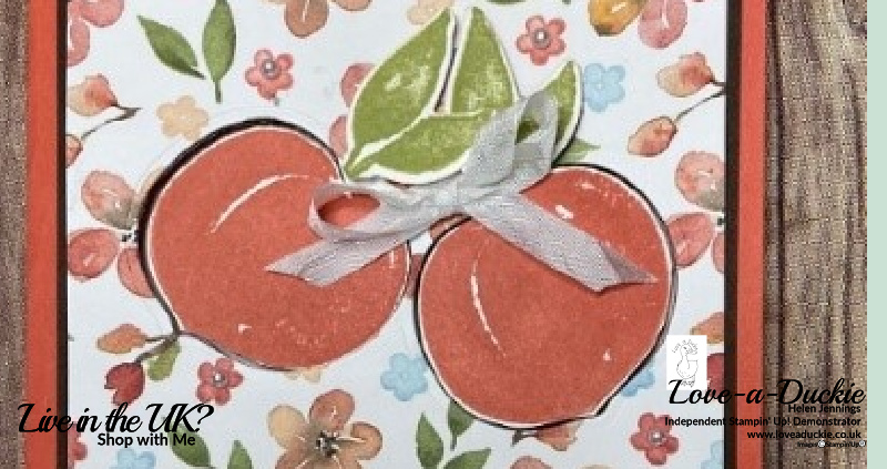 A Peachy Inside Out Technique  Card