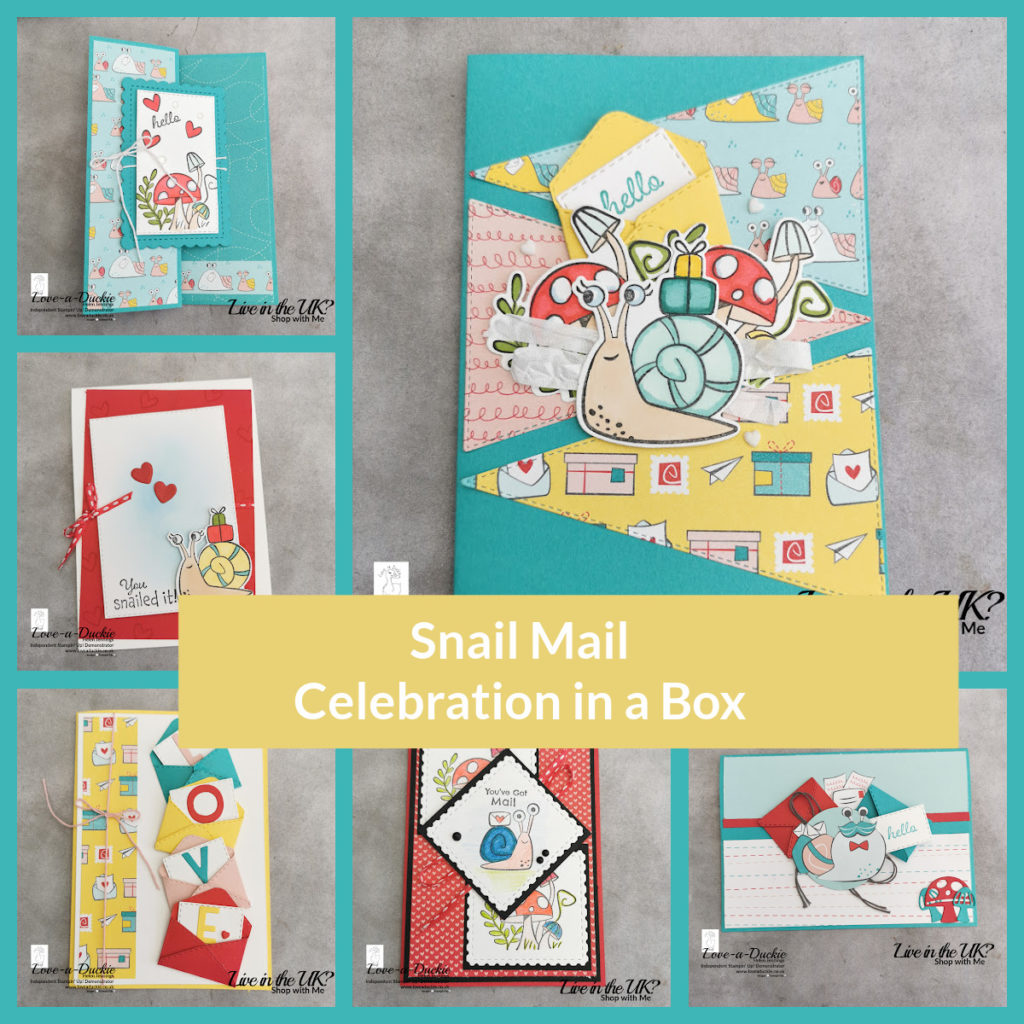 Celebration in a Box Class with Snail mail by Stampin' Up!