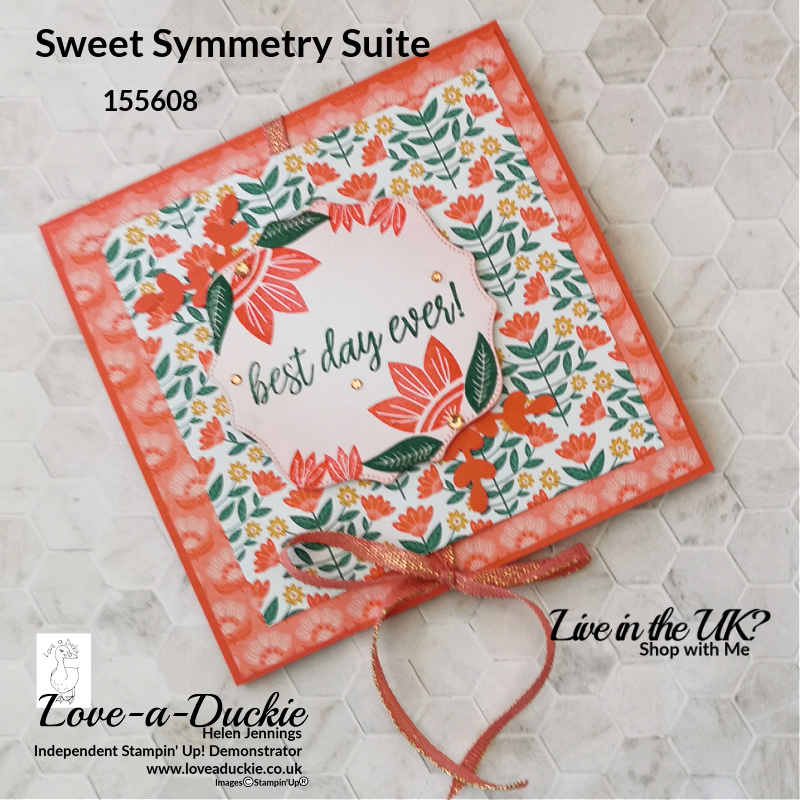 A twist & Pop card using the Sweet Symmetry Suite from Stampin' UIp!