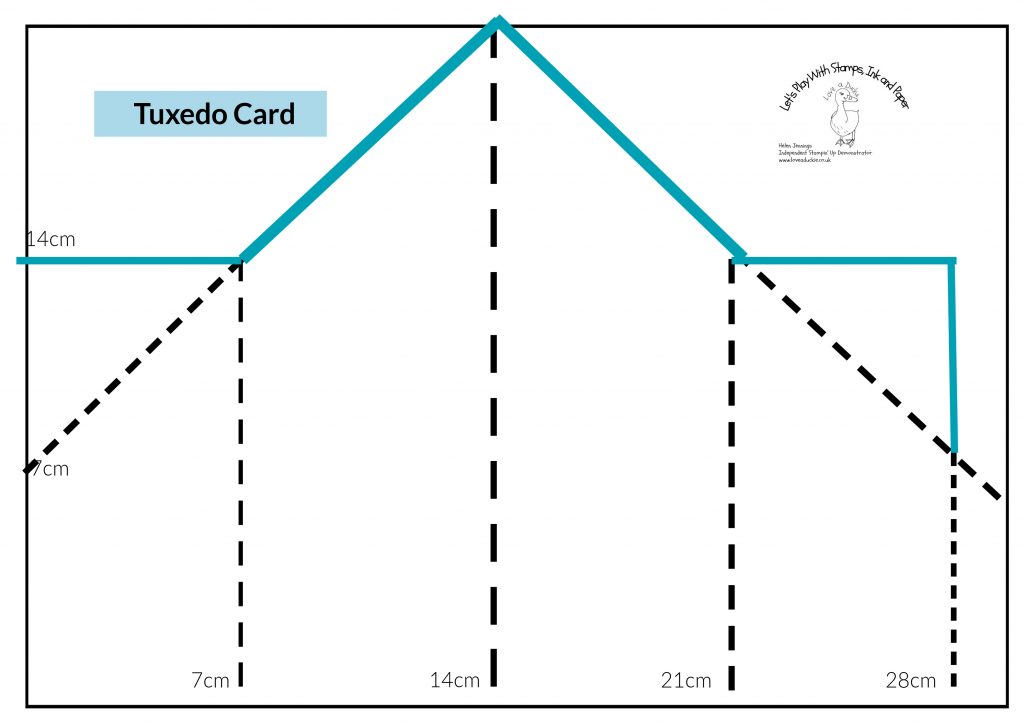 Metric Measurements for a Tuxedo Card