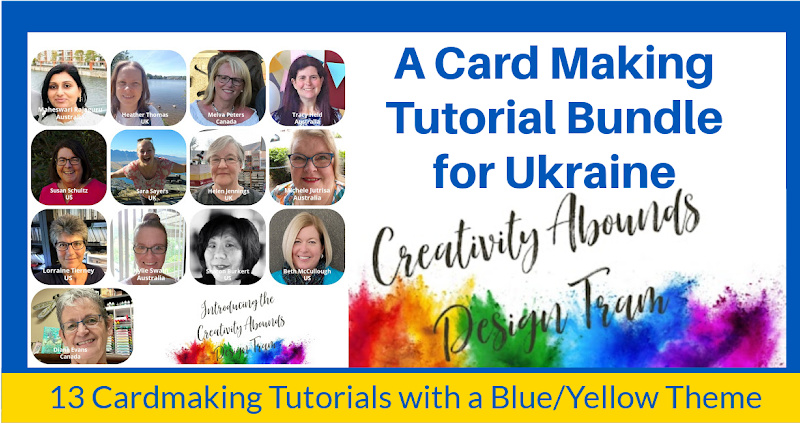 Ukraine Fundraising Card Making Tutorial Bundle