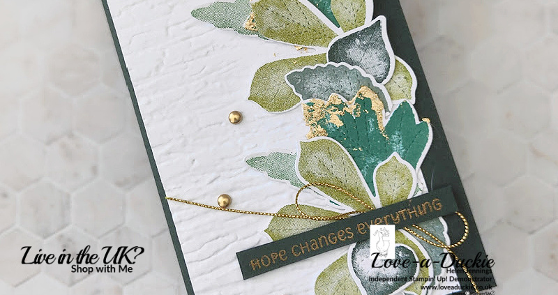 Using Gilded Leafing in Card Making