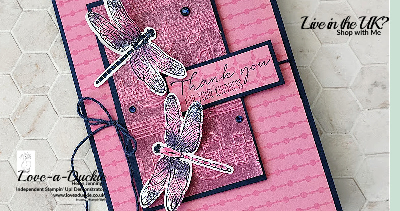 Dragonfly Thank You Card