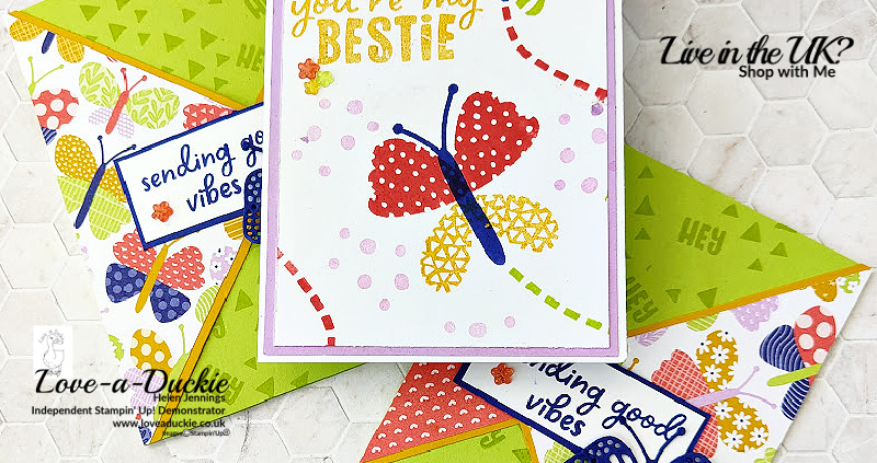 Simple Stamping Butterfly Cards