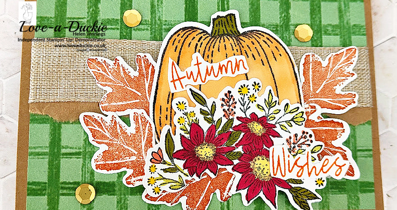 An Autumn Card Using Alcohol Markers