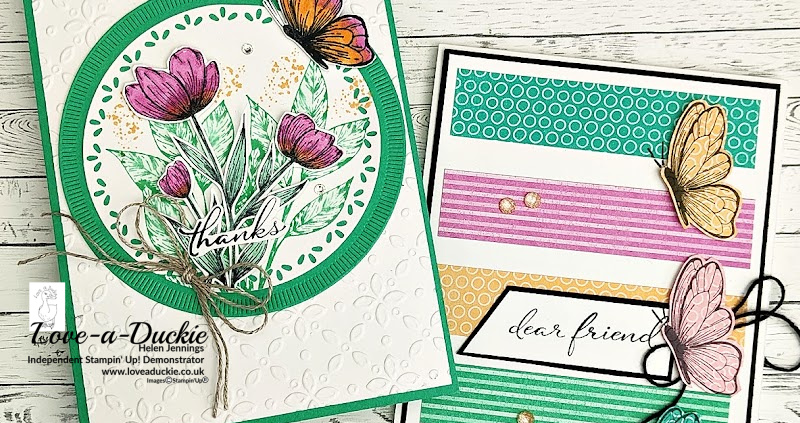 Using Fresh New In Colors in Cardmaking