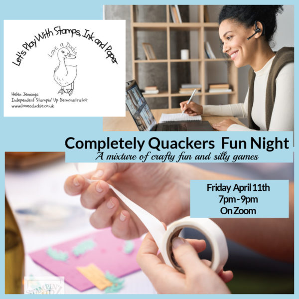 Completely Quackers Games Night April 25
