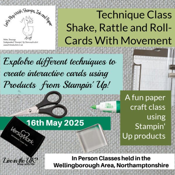 Technique Class - Shake, Rattle and Roll - Cards With Movement
