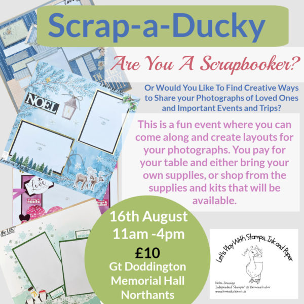Scrap-a-Ducky August 25
