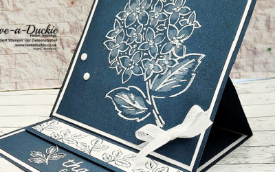 A Monochrome Easel Card