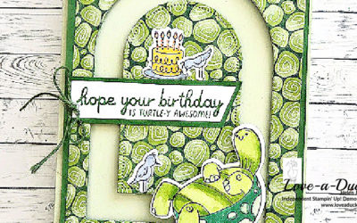 Penny Slider Turtle Card