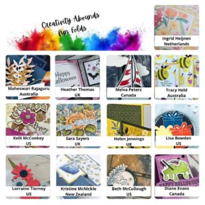Creativity Abounds - Fancy Folds August 25