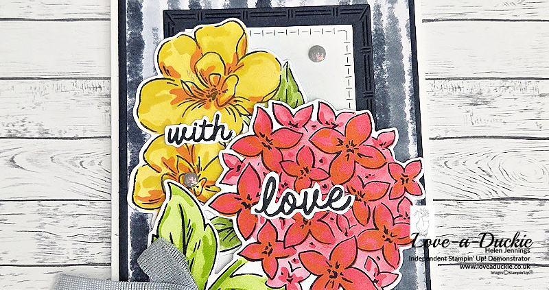 Using Stencils That Colour Your Stamps