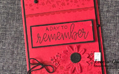 Stamped Borders on a Real Red Card