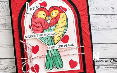 A Parrot Themed Love Card
