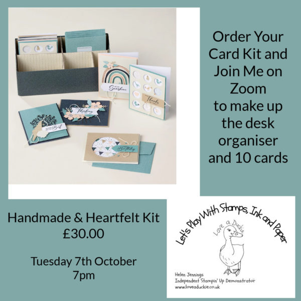 Handmade & Heartfelt Kit Online Class
