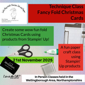 Technique Class - Fancy Fold Christmas Cards