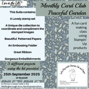 Monthly Card Club Using the Peaceful Garden Suite