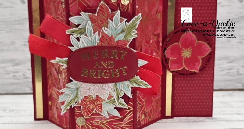 Christmas Bay Window Card