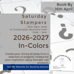 Saturday Stampers - New In Colors 26/28