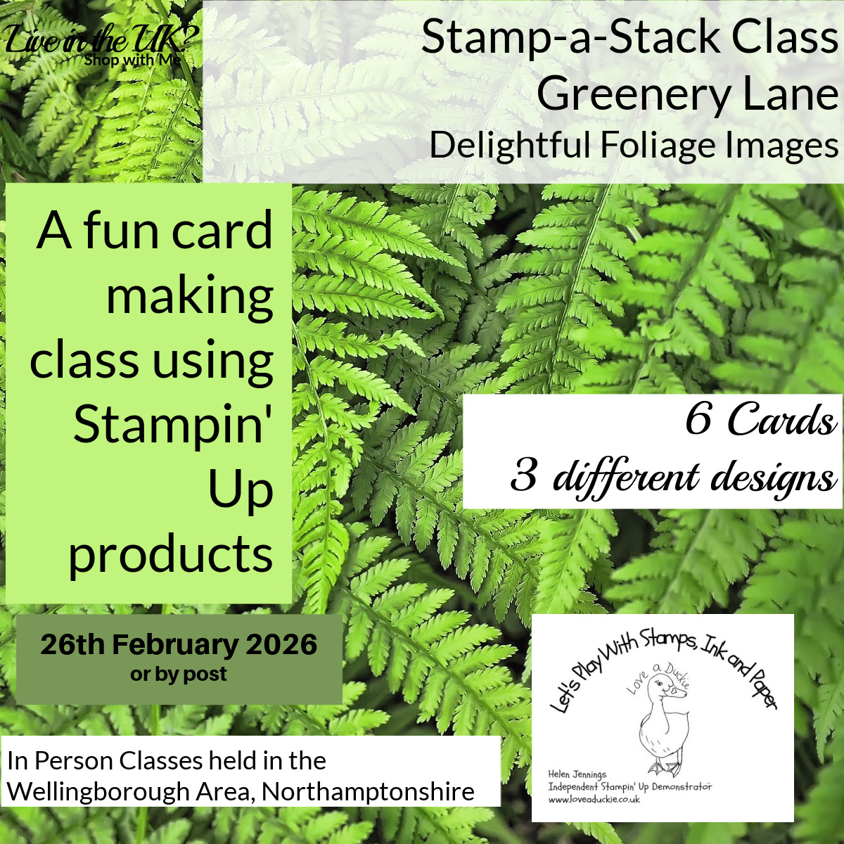 Stamp-a-Stack - Greenery Lane