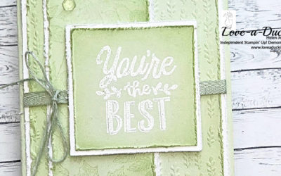 Textures and Layers on a Monochromatic Card