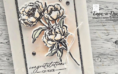 Creating an Embossed Lace Effect on a Card With A Doily