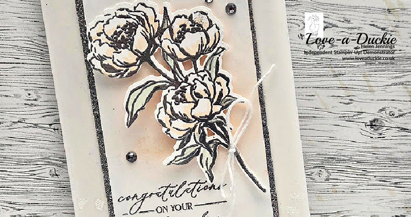 Creating an Embossed Lace Effect on a Card With A Doily