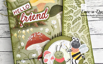 Creating A Cute Angled Slide Lock Card