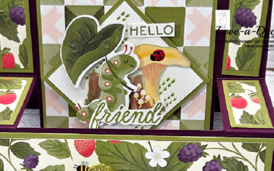 A Cute Chair Step Fold Card