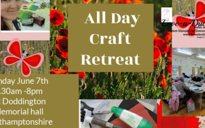 All Day Craft Retreat in Northamptonshire – A Creative Escape This June