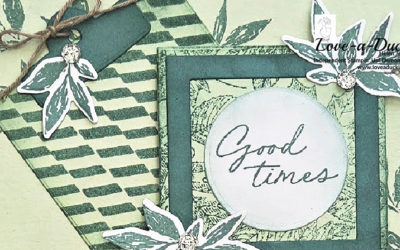 How to Make a Masculine Card Using Layers and Texture