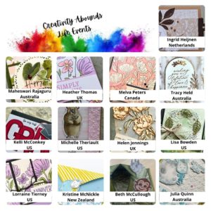 Creativity Abounds - Life Events March 26