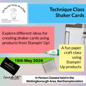 Technique Class - Shaker Cards