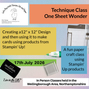 Technique Class - One Sheet Wonder (Heirloom Boutique)