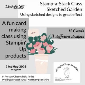Stamp-a-Stack - Artisan Sketched Garden