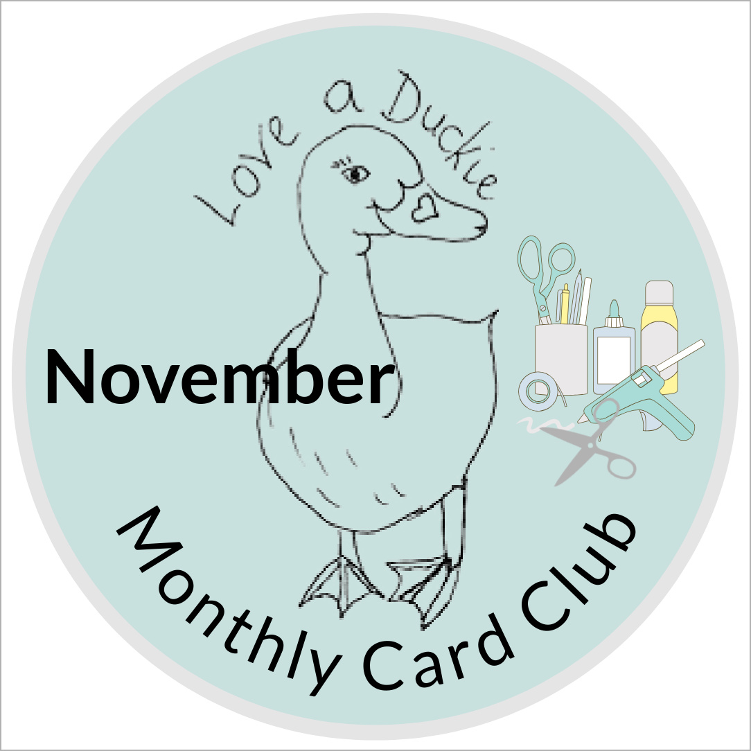Monthly Card Club Using the Pretty Poinsettia and Yuletide Carols