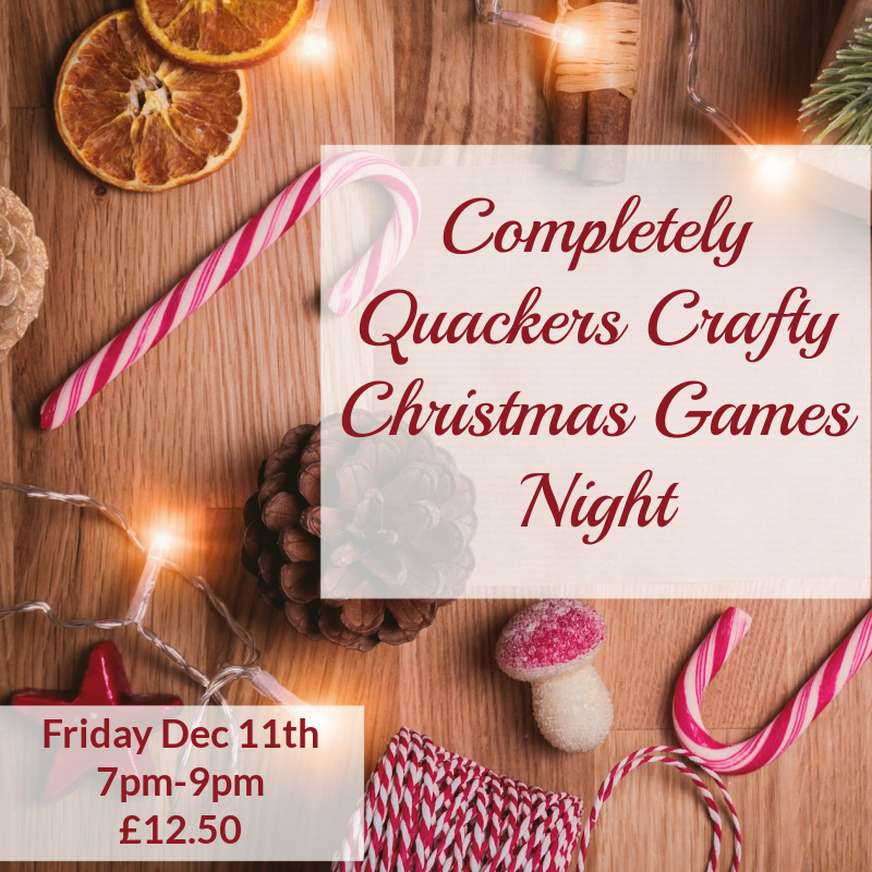 Completely Quackers Festive Games Night Dec 2026