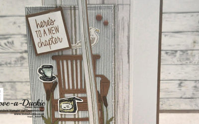 Waterside Retreat Fancy Fold Card