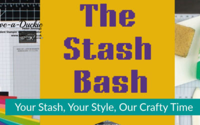 The Stash Bash! A monthly online crafting get-together