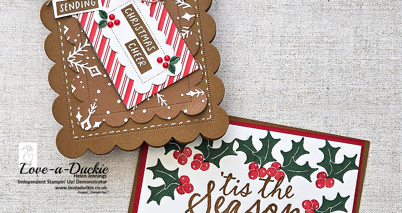 Timeless Christmas – Two More Festive Card Ideas with Helen’s Highlight